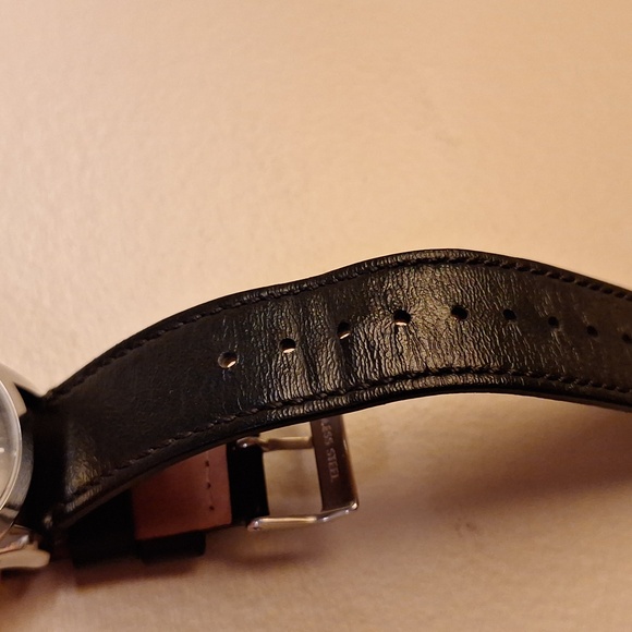 Coach Analog Watch with Black Genuine Leather Strap - Picture 7 of 7